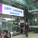 スワンナプーム国際空港の2か所の荷物一時預かり所（LEFT LUGGAGE）