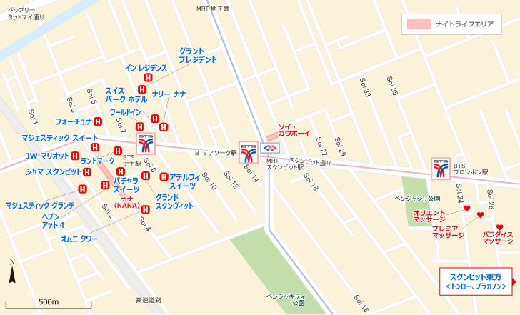 ナナ ホテル MAP